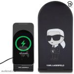 شارژر مگنتیک رومیزی کارل- magnetic desk charger karl lagerfeld