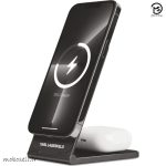 شارژر مگنتیک رومیزی کارل- magnetic desk charger karl lagerfeld