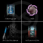 سشوار و استایل دهنده مو دایسون - Dyson Airwrap I.D HS08